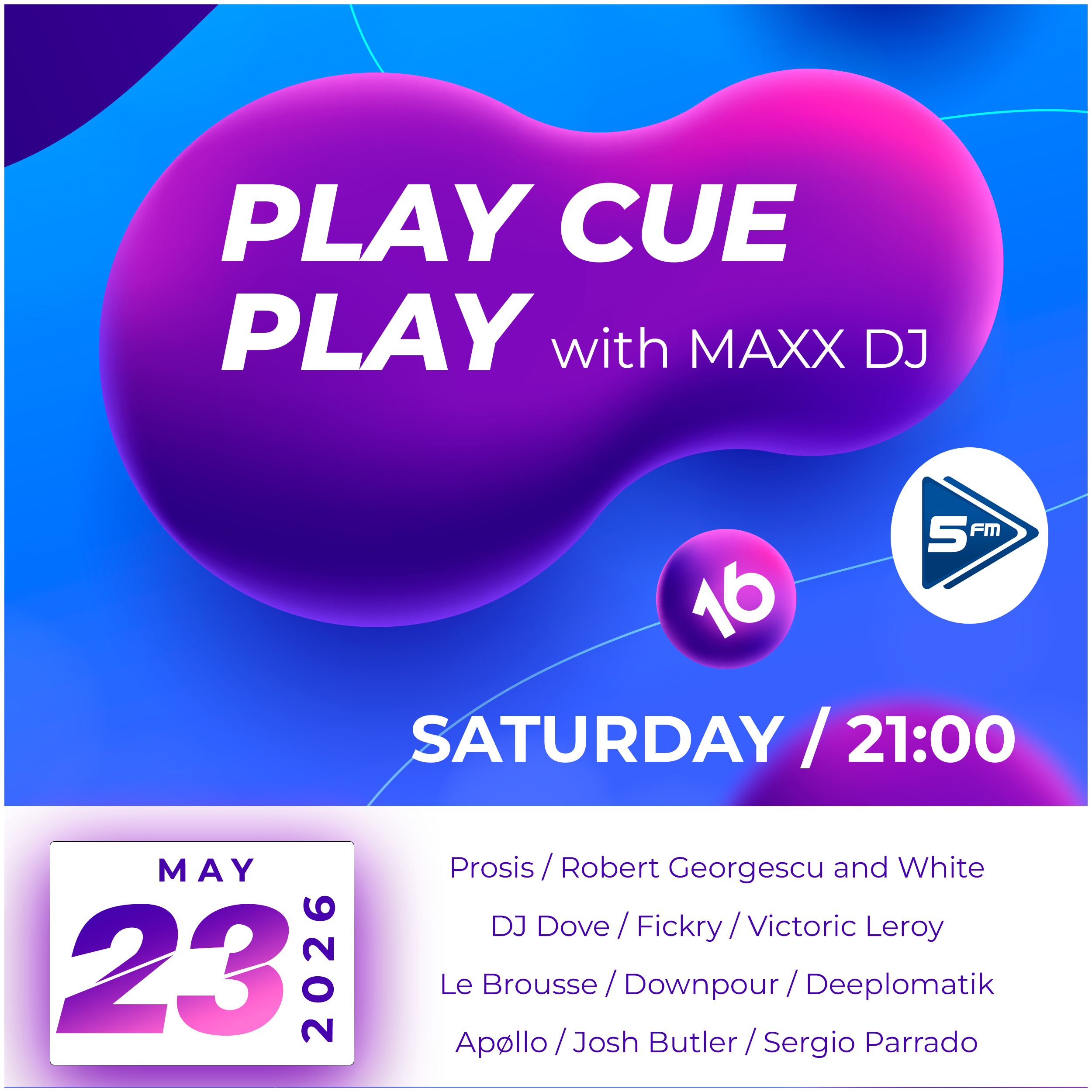 Play Cue Play w/ Maxx DJ